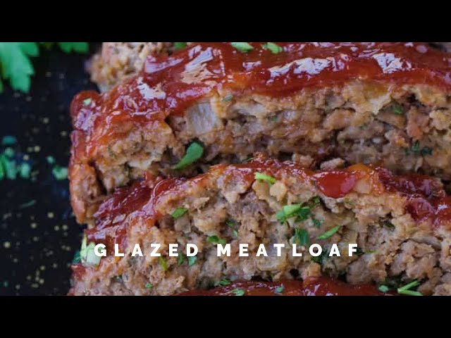 Homemade Glazed Meatloaf Recipe