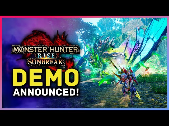 Monster Hunter Rise Sunbreak DEMO Announced! Four Quests & Bonus Rewards!