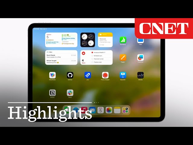 Watch Apple Introduce iPad OS 17