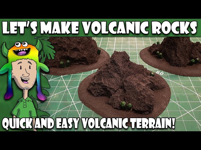 Let's Make - Volcanic Rocks (Volcanic Terrain Series)