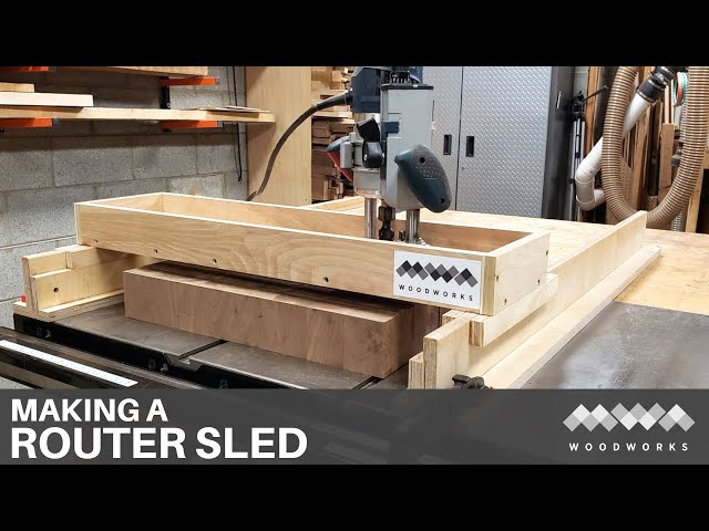 HOW TO BUILD A ROUTER SLED / SLAB FLATTENING MILL
