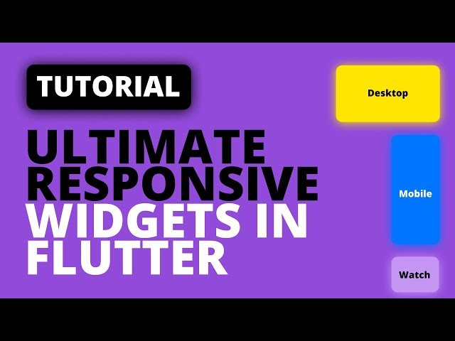 The Best Flutter Responsive UI Setup