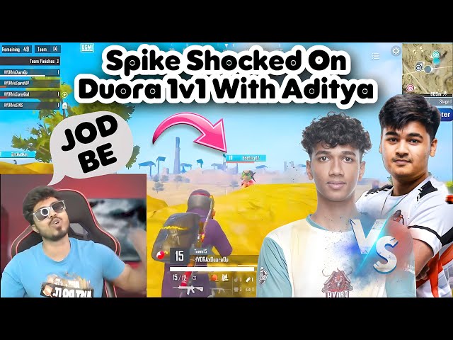 Mr Spike Shocked On Duora Vs Aditya 😱 | Hydra Vs 8bit