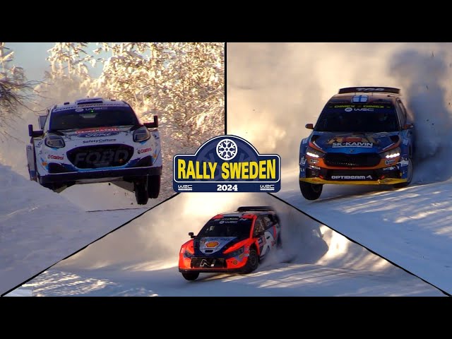 WRC Rally Sweden 2024 - Long Version - BEST OF