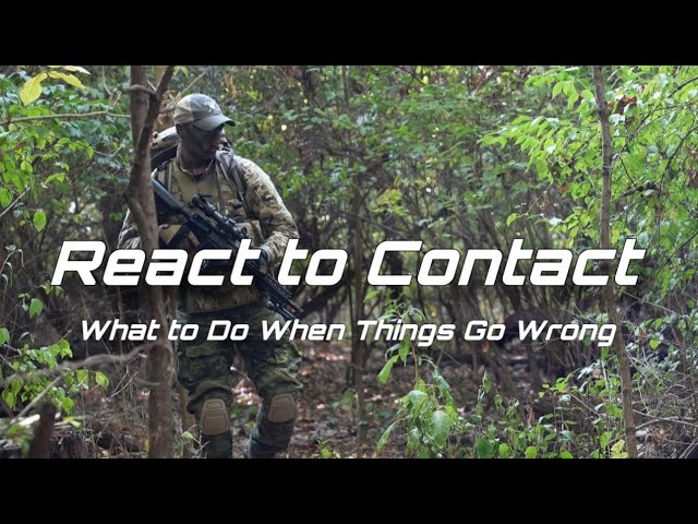 Patrol Formation Basics: React to Contact