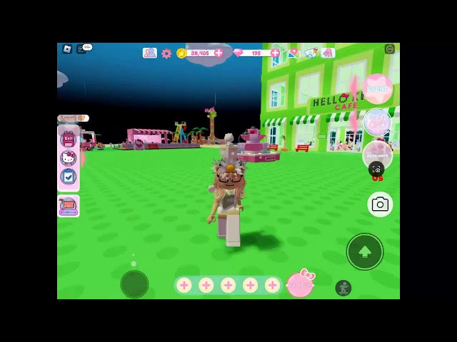 [ LIVE! ]( Roblox - [ New limited UGC ] My Hello Kitty (Build) ) Let's improve this cafe! ( part 2)