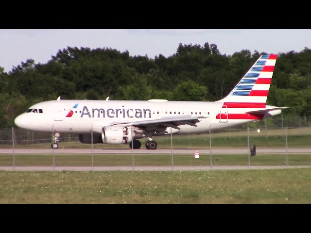 STUNNING Evening Plane Spotting | Gerald R. Ford Int'l Airport