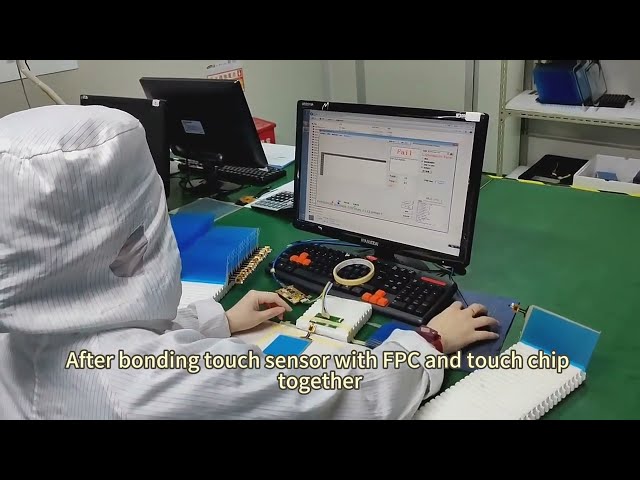 Exploring Sensor Testing at Yunlea Touch Screen Factory 🌟