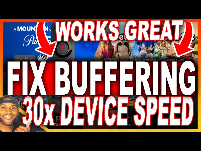 NEW FIX BUFFERING AND 30X FIRE TV SPEED