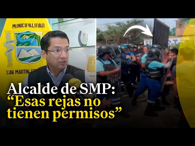 Alcalde de S.M.P. responde tras enfrentamiento de vecinos con agentes municipales #LasNoticias
