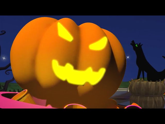There's A Scary Pumpkin Halloween Song & Rhyme for Babies