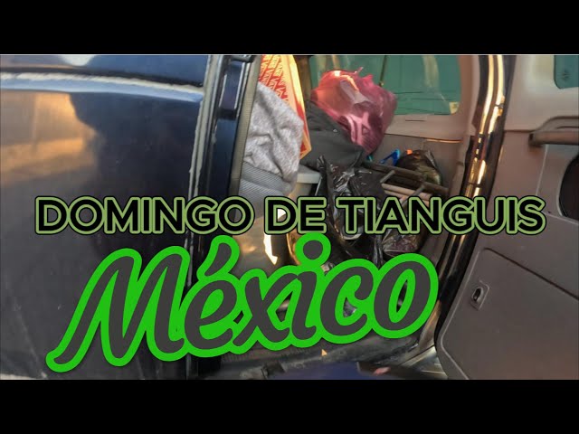 DÍA DE VENDER EN EL TIANGUIS EN MÉXICO