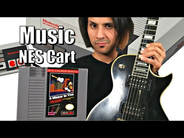 World's First NES MUSIC Cartridge - Full Album, Real Digital Audio & Not 8Bit!!