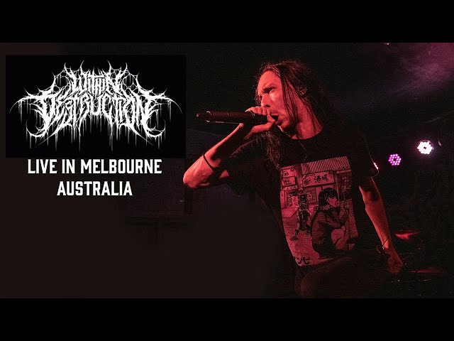 Within Destruction live at The Workers Club, Melbourne, Australia