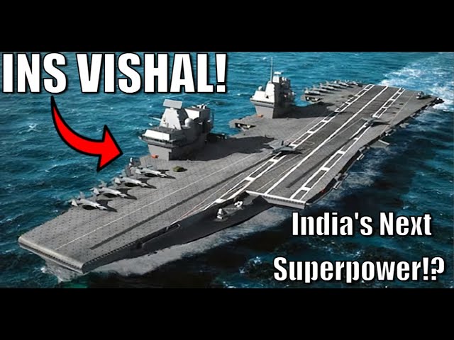 Can INS Vishal Rival China's Carriers? We Breakdown India's Next Beast! ⚔️