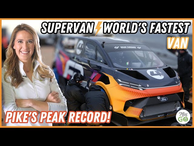 Ford's Electric SUPERVAN at Pikes Peak (History & BTS)