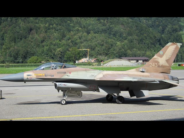 Gigantic F-16 RC Turbine Model Scale WM Model Jet Israel Air Force paint scheme use look