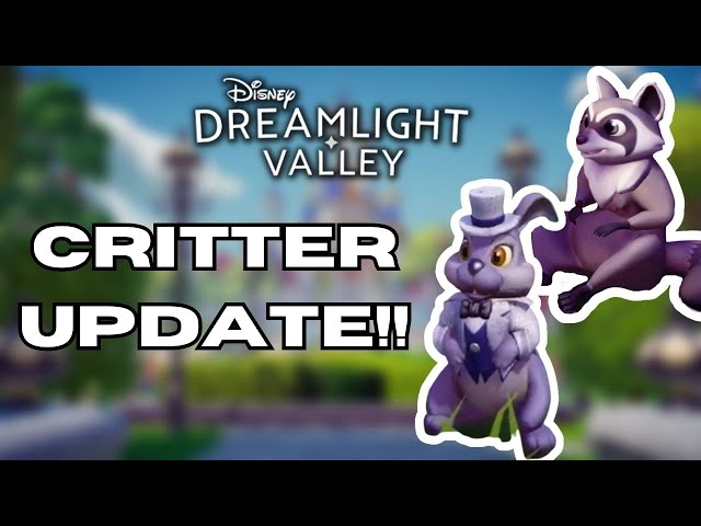 This Just Made Critters 10x Cuter!!! | Disney Dreamlight Valley UPDATE NEWS!