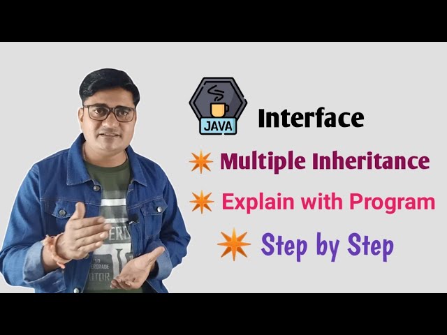 Multiple inheritance in Java in Hindi | Java multiple inheritance
