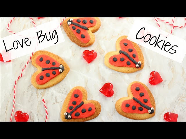Love Bug Cookies | Valentine's Day Recipe