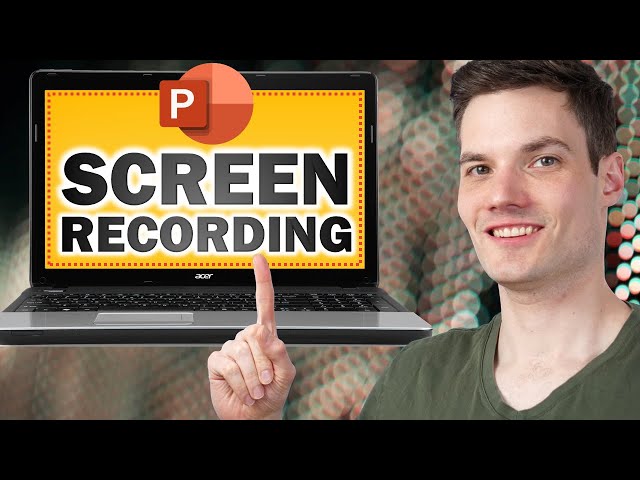 💻 PC Screen Recording using PowerPoint