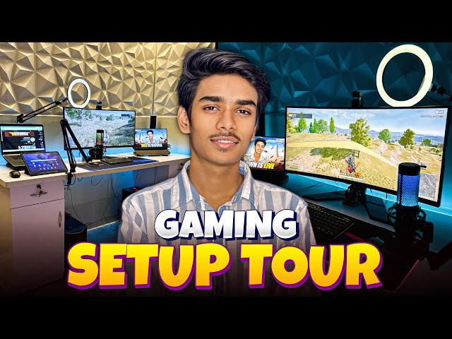 My Gaming Room Tour ll How To Make A Gaming Room ll MASTER BROWN ll