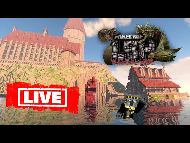 Detailarbeiten am schwarzen See! 🥰🙌 | Let's Build Hogwarts LIVE