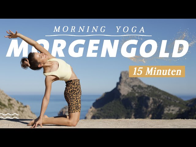 Yoga Morgenroutine für alle Level | Frische Energie für den Tag | 15 Minuten Morgengold
