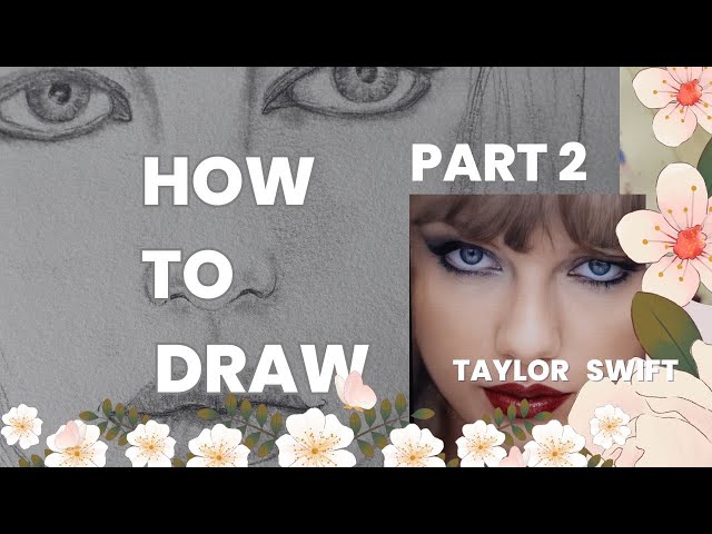 Step-by-Step Taylor Swift Drawing Tutorial part 2