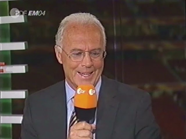 EURO 2004 EM Finale Nachberichte Portugal vs Griechenland (Portugal vs Greece) (German TV)