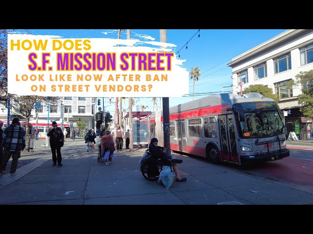 [4K] Walking Mission Street, San Francisco, California, USA (January 11, 2024)