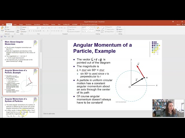 Angular momentum