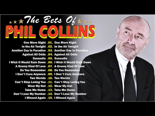 Best Soft Rock Songs Phil Collins 🎙️ Phil Collins Greatest Hits Full Album 2024 Vol.16
