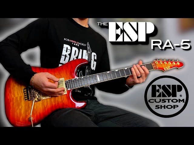 🎸My ESP Custom Shop RA-5 Guitar!