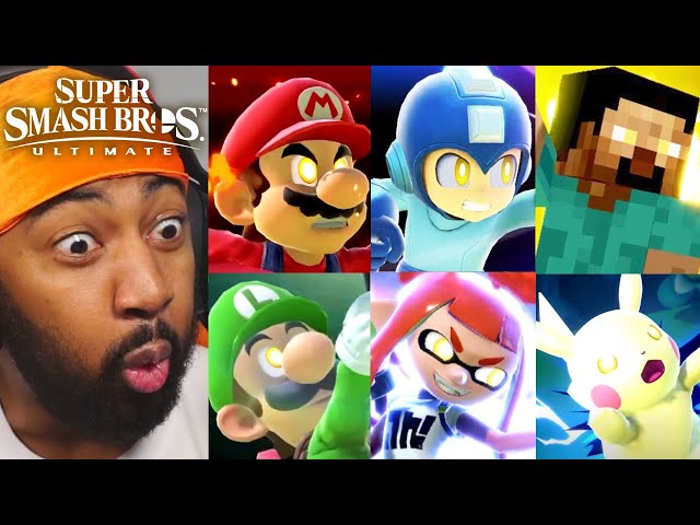 Nintendo Fan's FIRST TIME Reaction: Smash Bros Ultimate Final Smashes