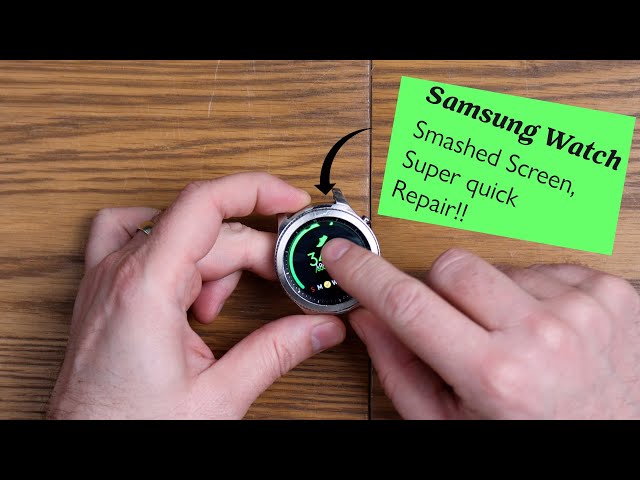 Fast Fix For Your Samsung Gear S3 Classic Screen!