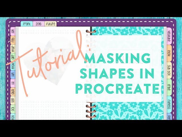 Masking Shapes and Images in Procreate