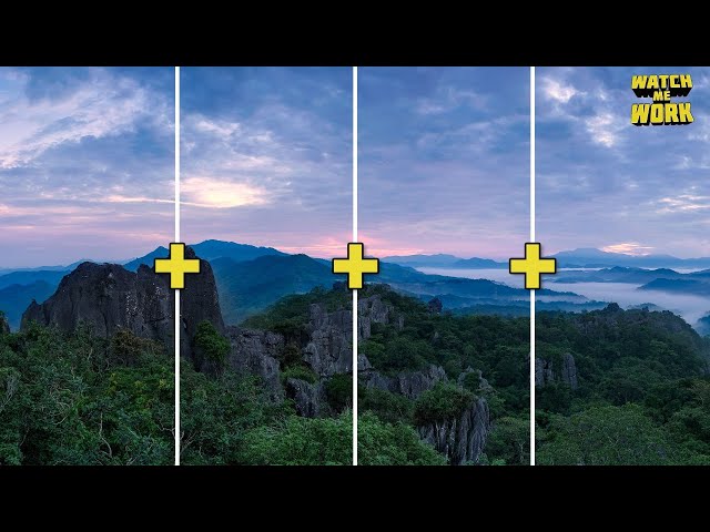 Perfecting Panoramic Landscapes: Shoot and Stitch Them the Right Way! // Watch Me Work