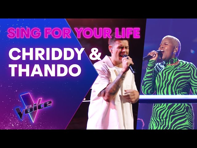 Chriddy & Thando Sing For Their Lives | The Battles | The Voice Australia