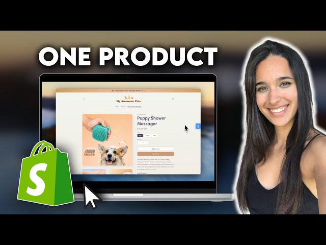 Create a One-Product Shopify Store in 17min - Shopify Tutorial for Beginners (Step-by-Step) 2024