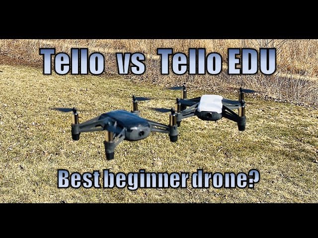 Ryze Tello vs Tello EDU - Best Beginner Drone? Learn to fly, learn to code...