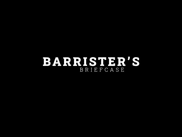 Barrister's Briefcase Explained by Dave