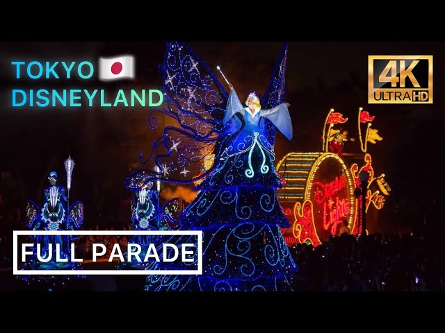 Tokyo Disneyland Electrical Parade 2024 | Dreamlights | Full Parade | 4K | UHD