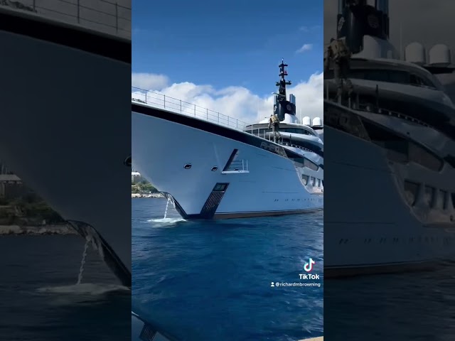 Superyachts in Monaco 🤩