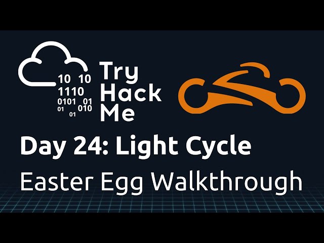TryHackMe Advent of Cyber 2020: Day 24 - Light Cycle Easter Egg Official Walkthrough