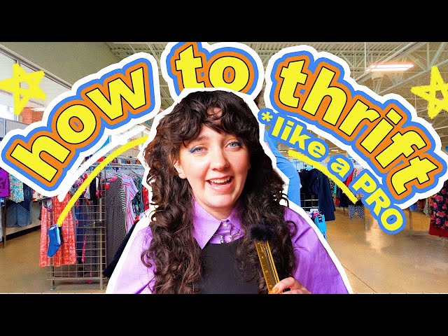 HOW TO THRIFT (from a professional thrifter!) ✨ I'm spilling the beans, y'all 🤠