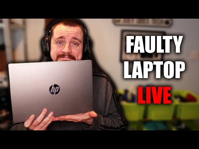 Trying to Fix a Laptop with No Power...? LIVE!