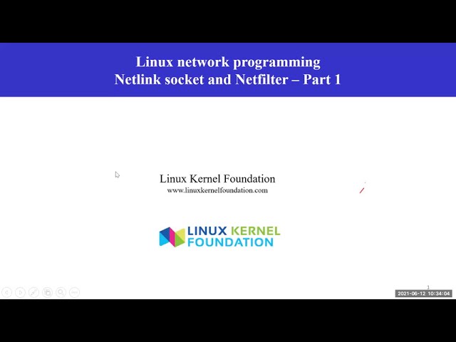 Linux network programming - Netlink socket and Netfilter- Part 1 | Linux kernel | Youtube