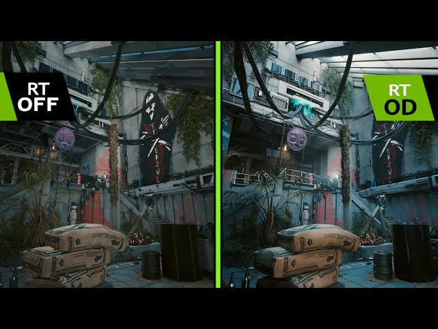Cyberpunk 2077 - Phantom Liberty Dogtown OVERDRIVE Comparison | RTX 4090 13900KS | DLSS 3.5