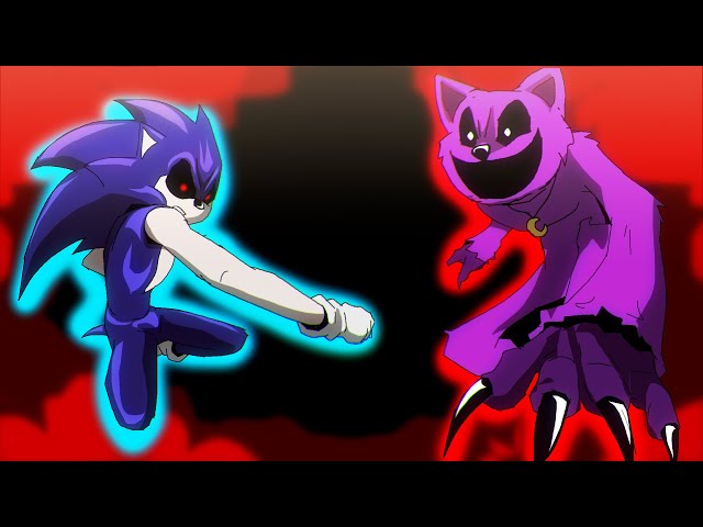 CatNap Defeats Sonic.Exe?! | Poppy Playtime Chapter 3 Smiling Critters x Rainbow Friends